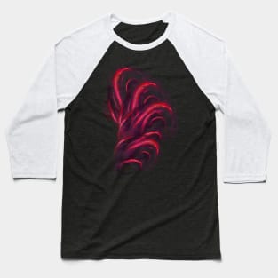 Scarlet effect hard Baseball T-Shirt